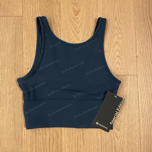 lululemon athletica Tops - Lululemon Power Pivot Tank Emboss Logo 6